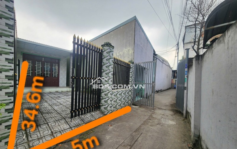 Ngân hàng thanh lý nhà ngang 5m, DT 177.3m2, 2PN 1 bếp, Thuận An, Bình Dương